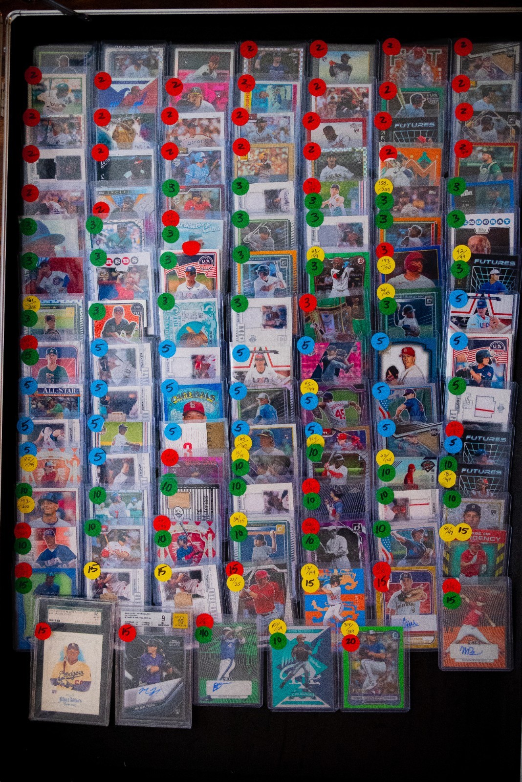 MLB 250-Card Lot 2024 Crusade Autos Serial# Jersey Graded Cards TOPPS Trout /99 MLB 250-Card Lot 2024 Crusade Autos Serial# Jersey Graded Cards TOPPS Trout /99
