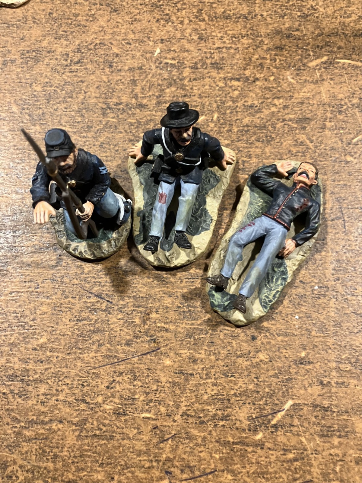 W. Britain ACW wounded/dead Union infantry grouping W. Britain ACW wounded/dead Union infantry grouping
