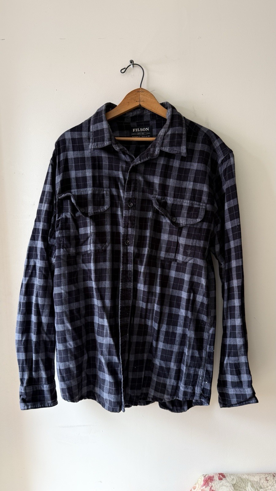 Filson Men\'s Lightweight Alaskan Guide Shirt Size Large