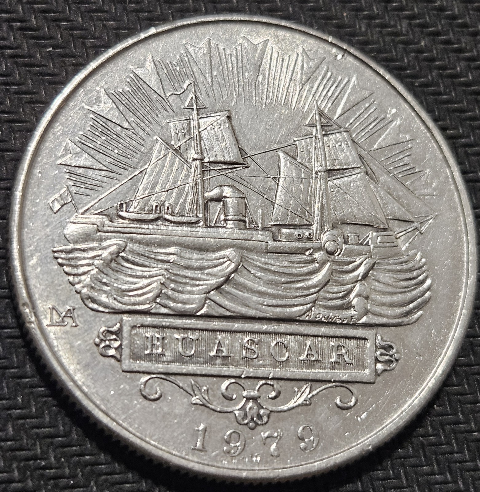 1979 Peru 5000 Soles de Oro 100th Anniversary- Battle of Iquique 1979 Peru 5000 Soles de Oro 100th Anniversary- Battle of Iquique
