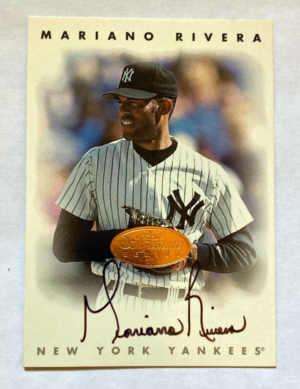 1996 Donruss Mariano Rivera Auto 1996 Donruss Mariano Rivera Auto