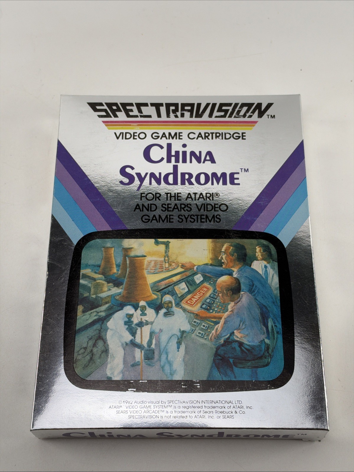 Vintage 1982 Atari 2600 Spectravision China Syndrome MINT Complete In Box