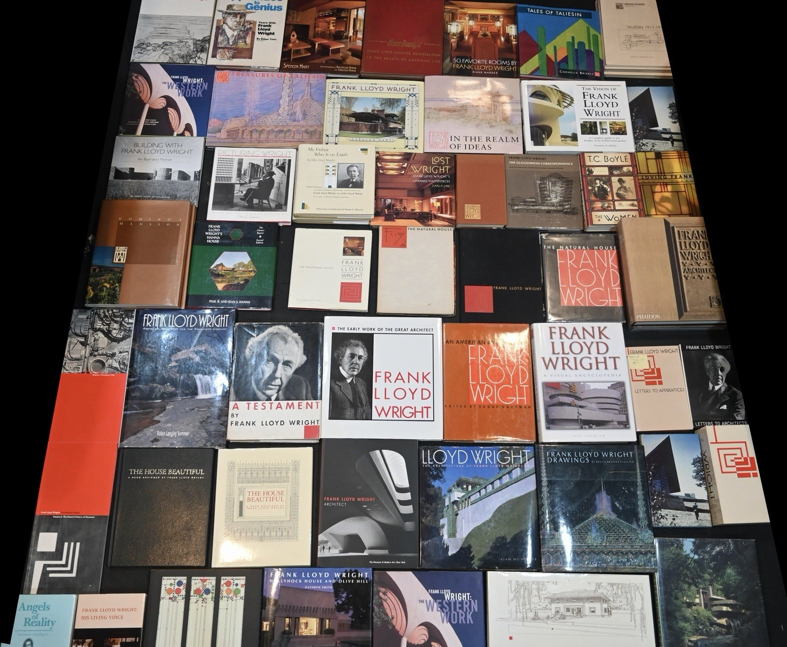 HUGE Selection of 130+ Frank Lloyd Wright Books, Magazines and Ref Materials
