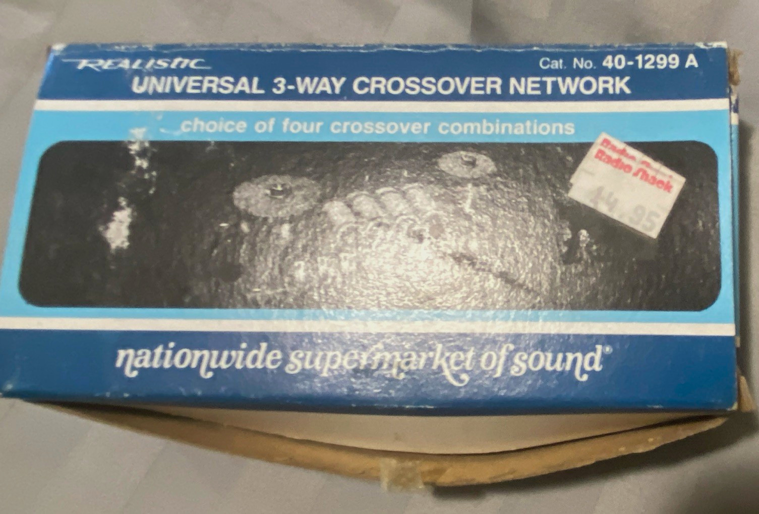 Realistic Universal 3-Way Crossover Network 40-1299A w/ Owner\'s Manual Realistic Universal 3-Way Crossover Network 40-1299A w/ Owner\'s Manual