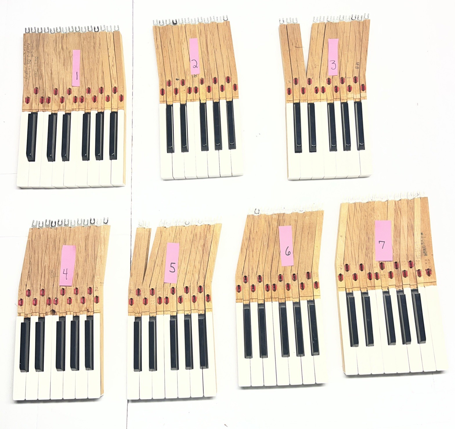 Nice Sets of Vintage Piano Keys for Arts & Craft Decoration **Pick Your Octave** Nice Sets of Vintage Piano Keys for Arts & Craft Decoration **Pick Your Octave**