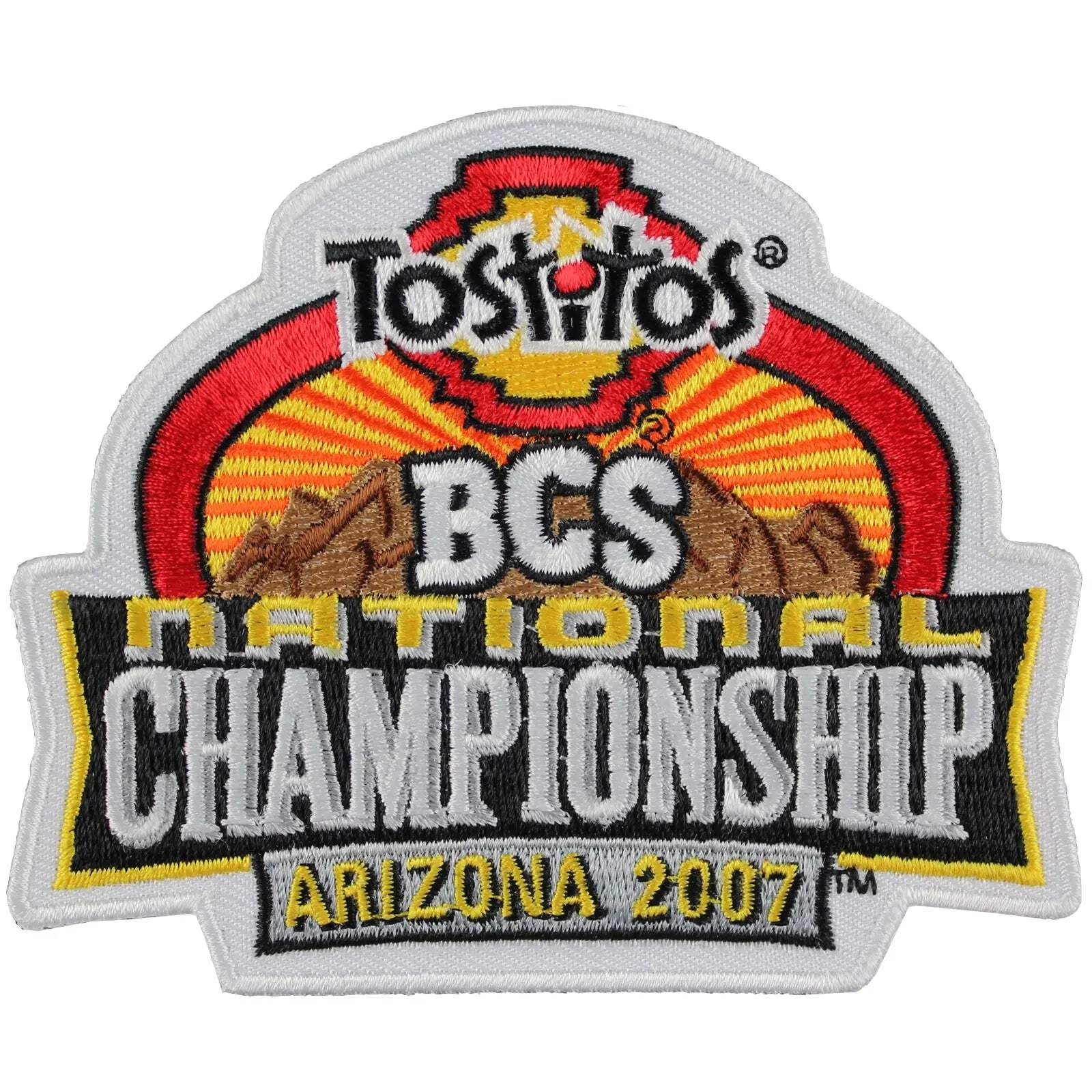 2007 Tostitos BCS National Championship Game Patch in Arizona (Florida Gators vs