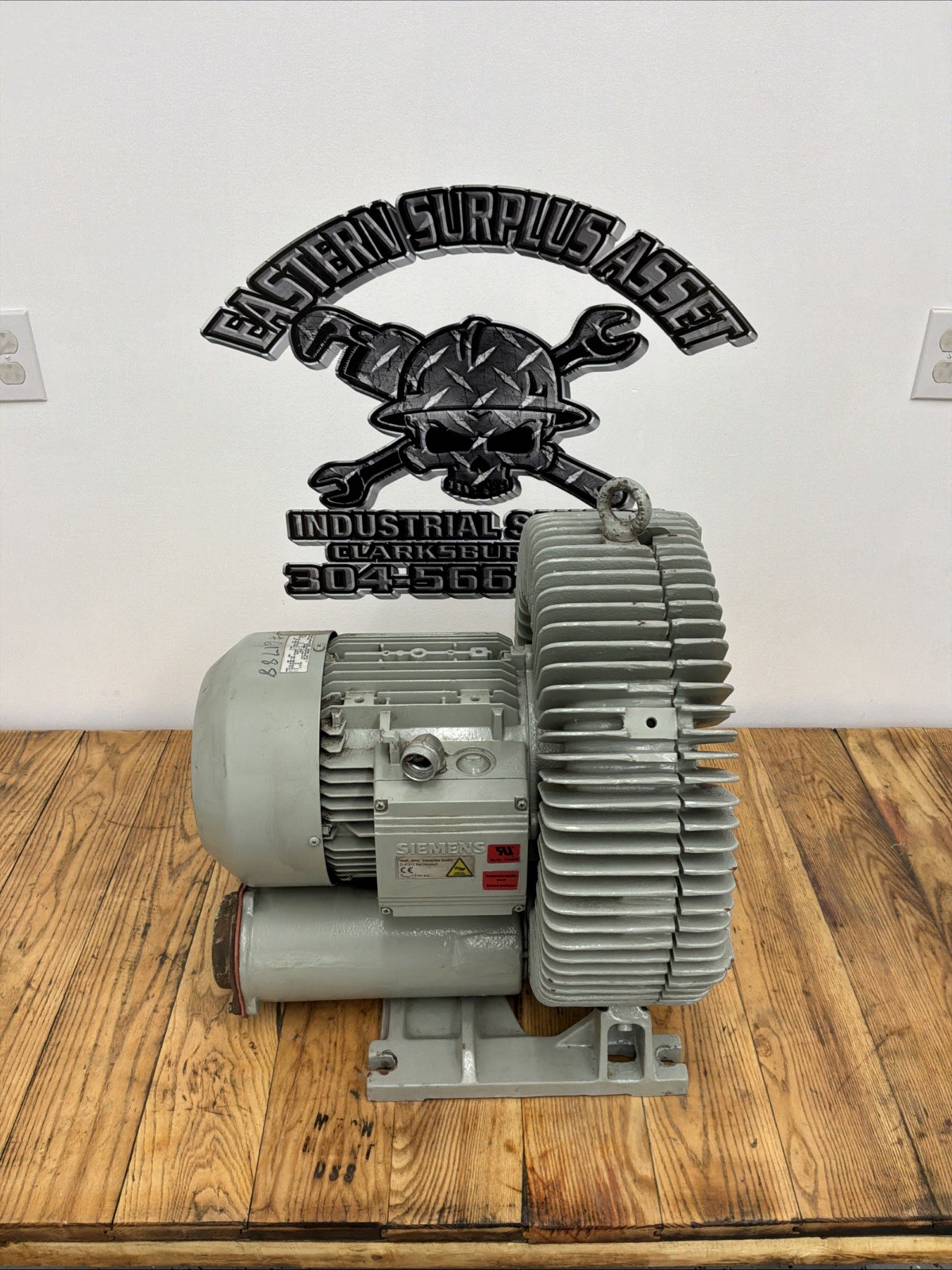 Siemens Nash_elmo G_200 2BH1800-7AH12-Z Regenerative Blower 230/460V 6.3kW