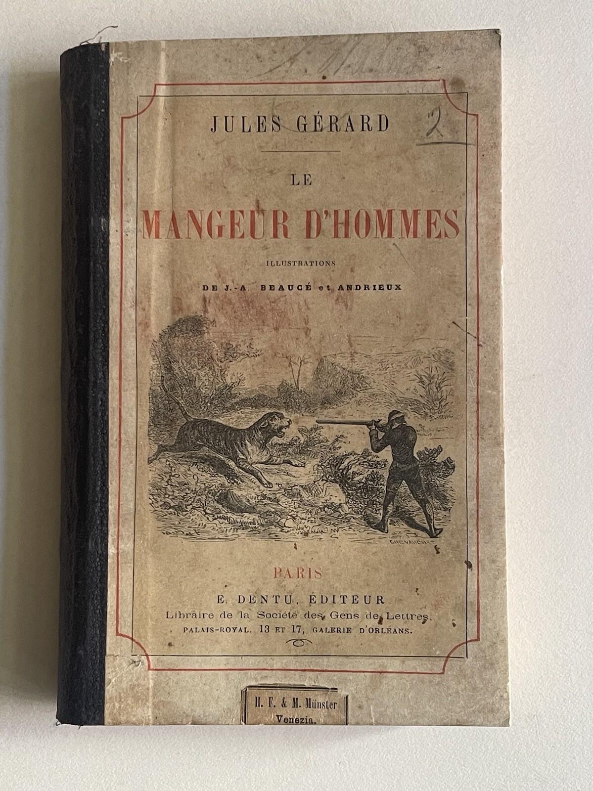 Jules Gérard Mangeur d\'Hommes, Mangeur d\'Hommes, travelogues,