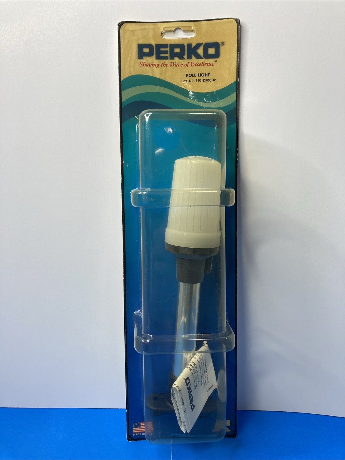 Perko 1301DP0CHR Fixed-Mount White All-Round Light - 8.5\