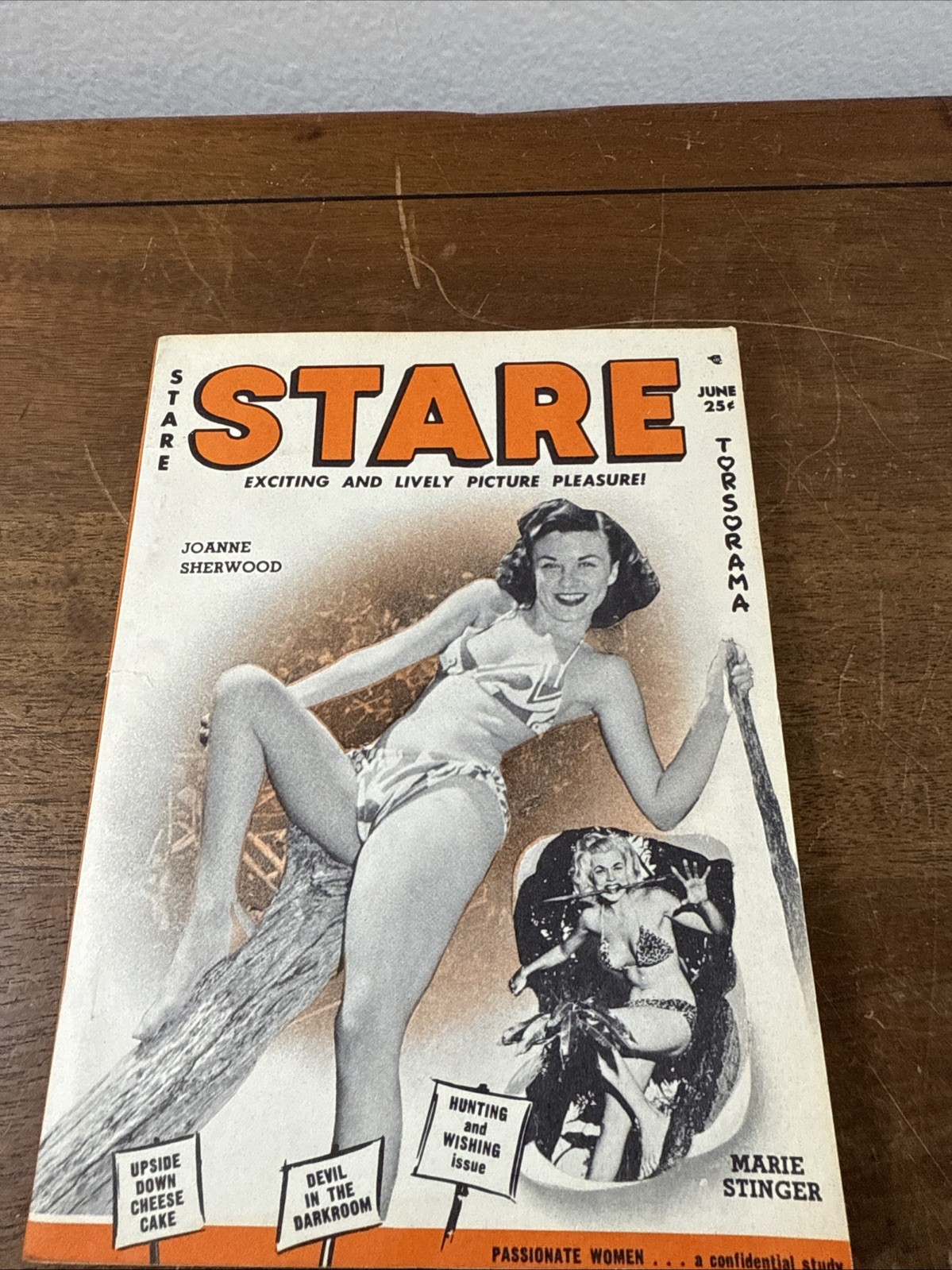Vintage Stare Magazine June 1954 Joanne Sherwood Vintage Stare Magazine June 1954 Joanne Sherwood