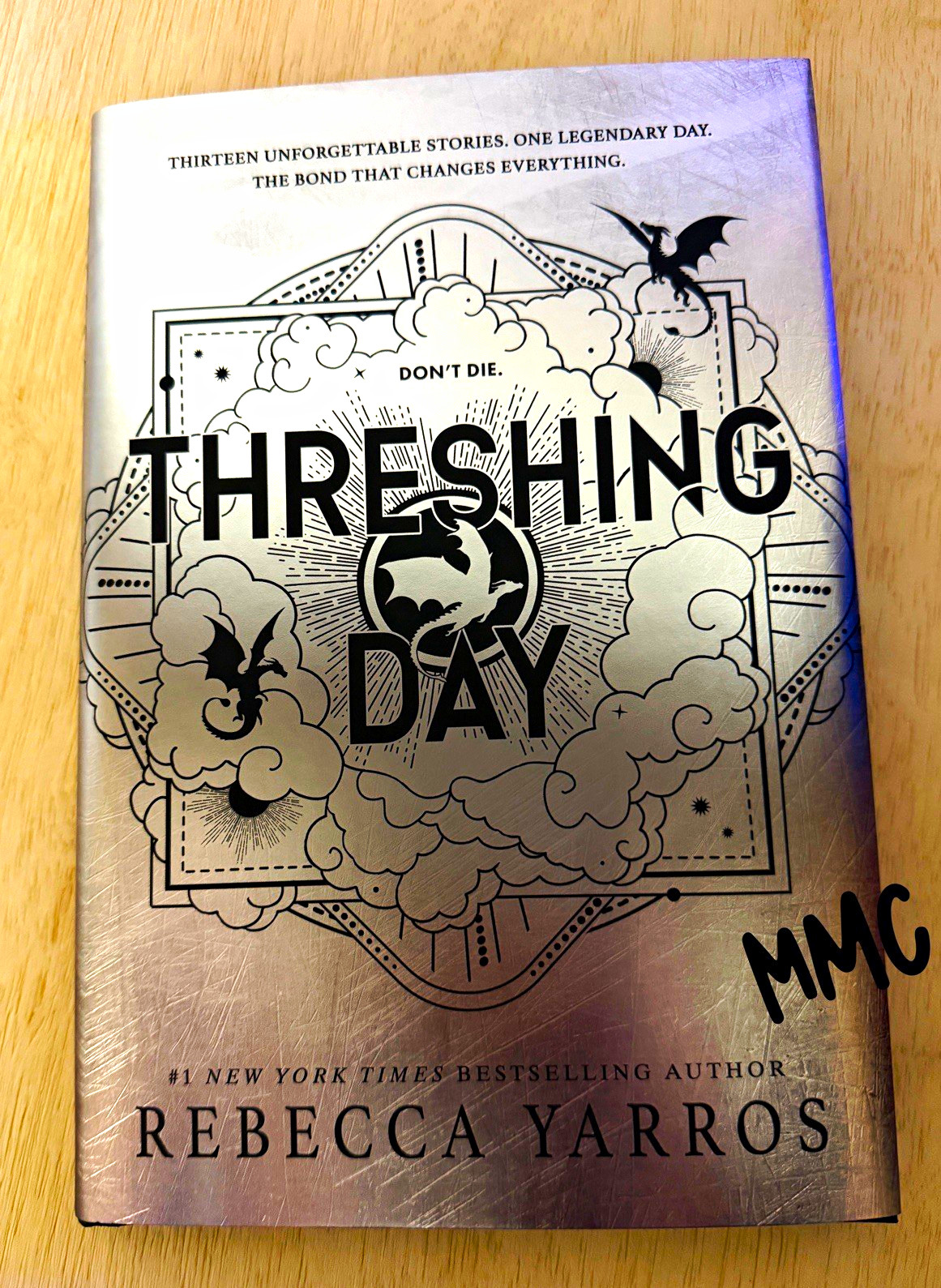 Rebecca Yarros Threshing Day Hardcover Fantasy Novel Special B&N book ~ NEW