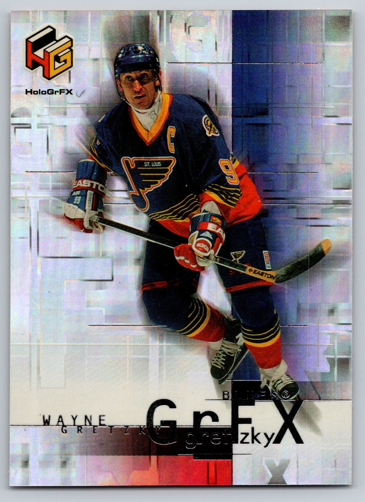 1999-00 Upper Deck HoloGrFX #GG10 Wayne Gretzky Gretzky GrFx