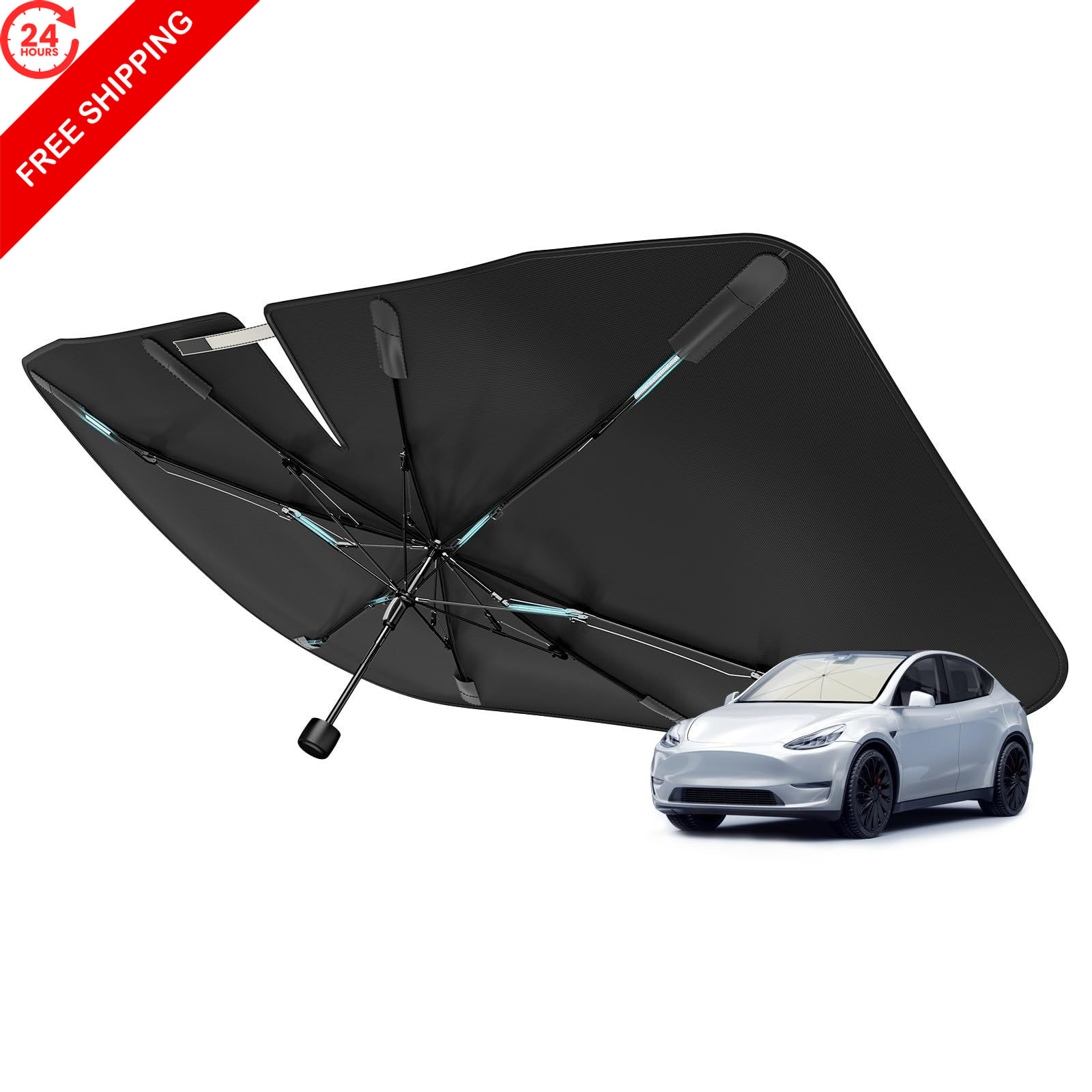 Nmoiss 2026 Windshield Sun Shade Umbrella Medium (56\ Nmoiss 2026 Windshield Sun Shade Umbrella Medium (56\