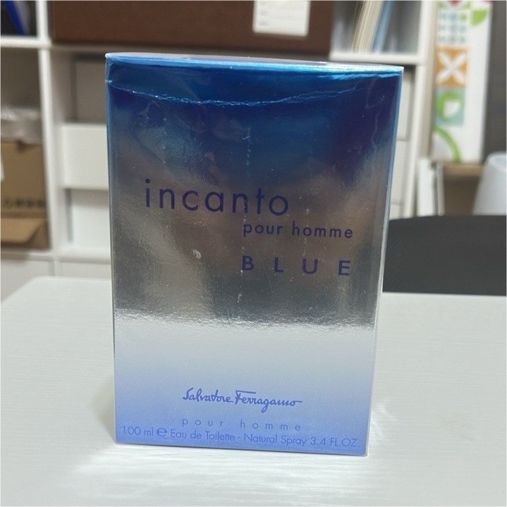 Salvatore Ferragamo Incanto pour homme Blue EDT Spray, Regular Size 3.4 fl oz Salvatore Ferragamo Incanto pour homme Blue EDT Spray, Regular Size 3.4 fl oz