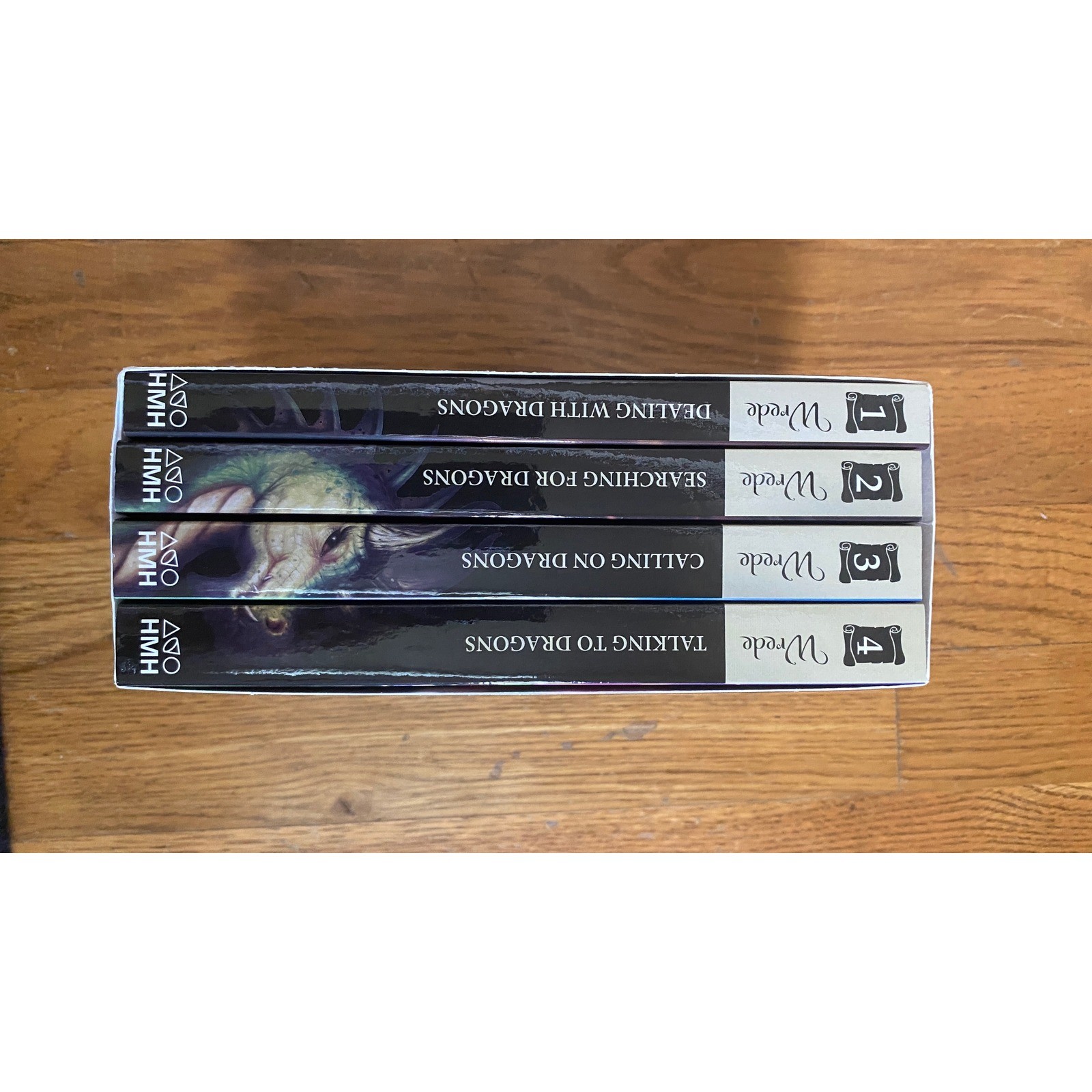 Enchanted Forest Chronicles Box Set Books 1-4 Paperback Dragon Fantasy