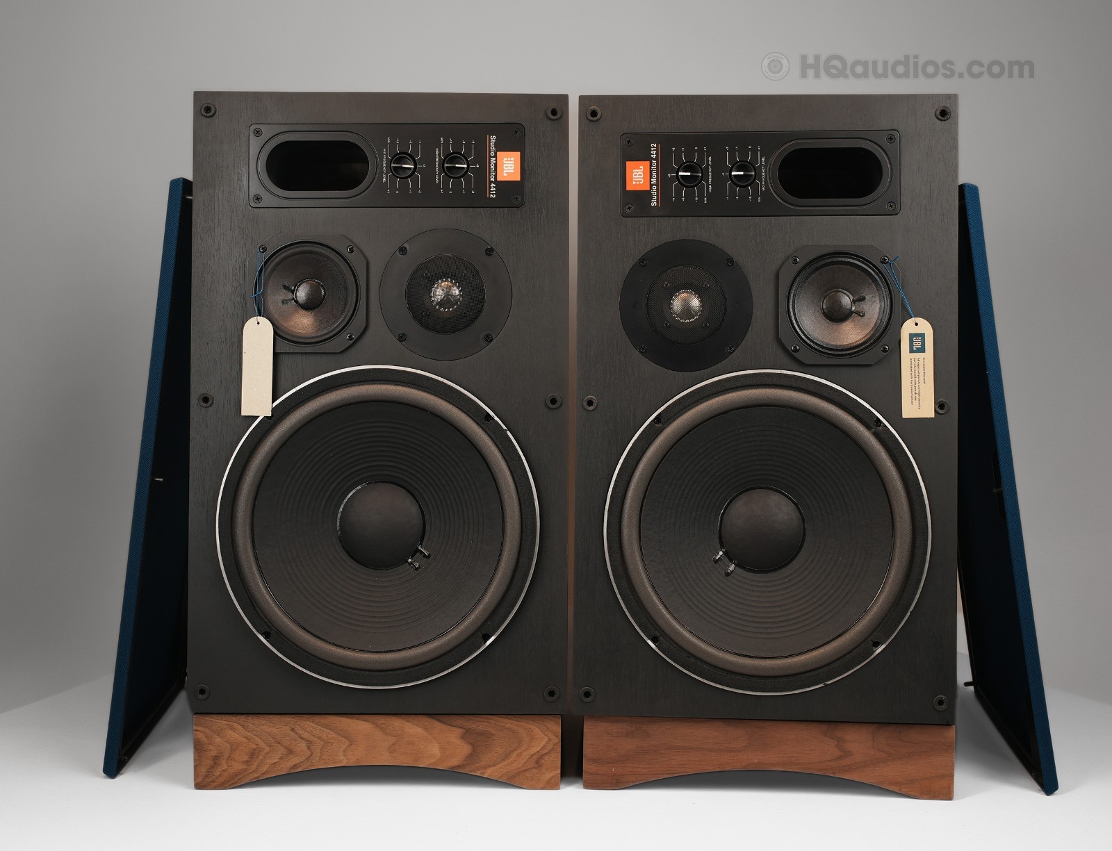 JBL 4412 Pair Of 150W Studio Monitor Speakers - Restored - 1-Year Warranty