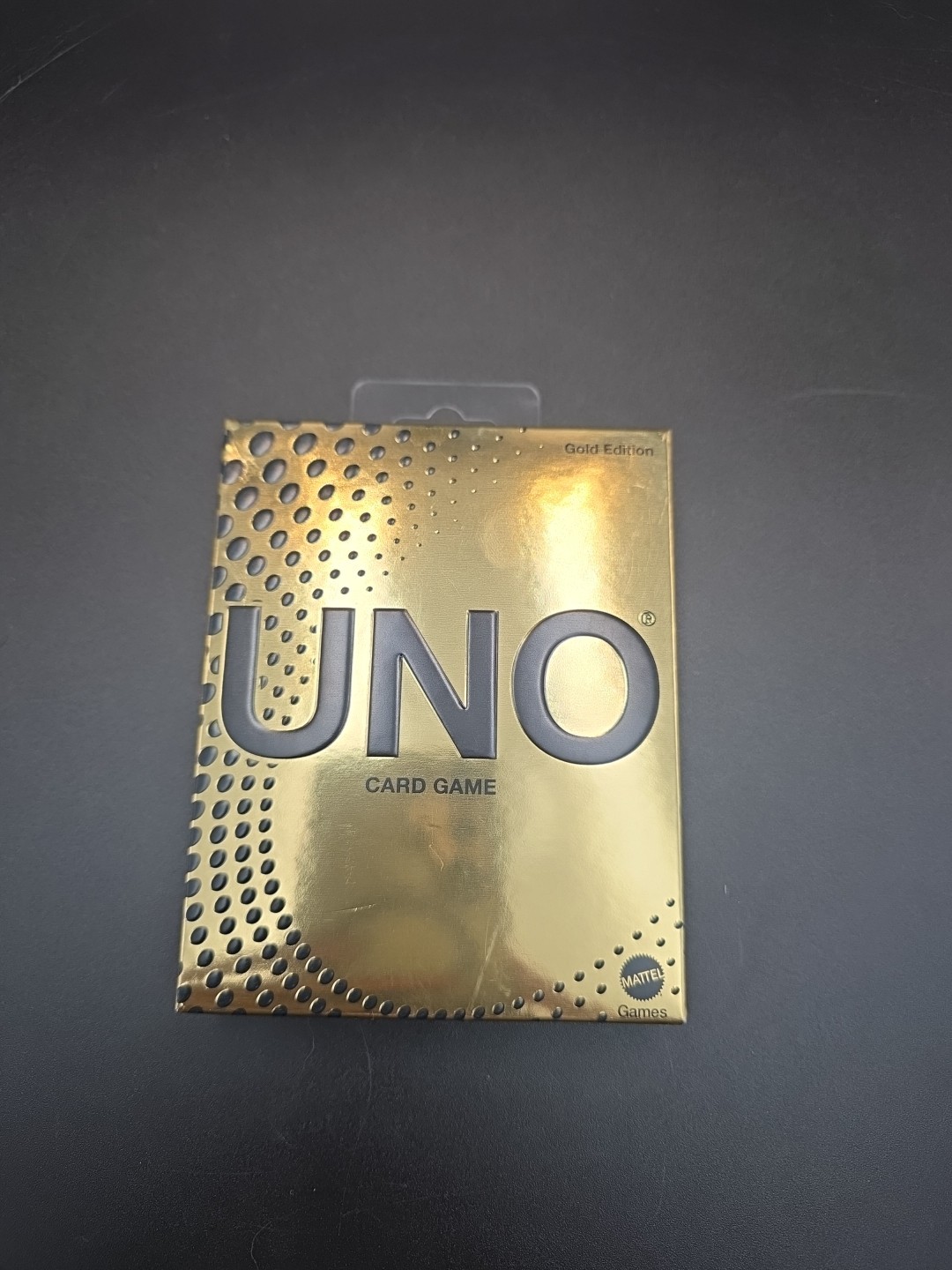 2025 Mattel UNO GOLD Edition Card Game - Premium GOLD Foil Cards 2025 Mattel UNO GOLD Edition Card Game - Premium GOLD Foil Cards