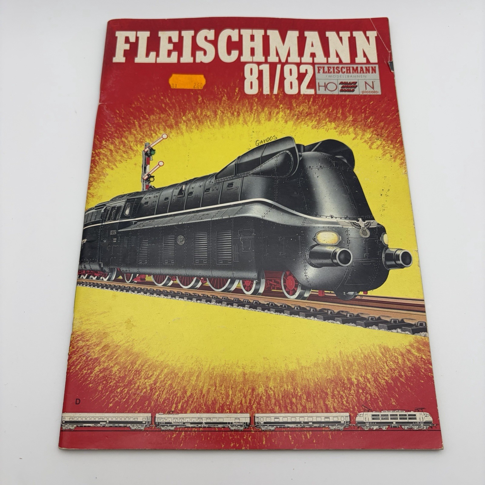 Vintage ✅ 1981/82 Fleischmann Model Train Catalog HO N Piccolo Germany Railway Vintage ✅ 1981/82 Fleischmann Model Train Catalog HO N Piccolo Germany Railway
