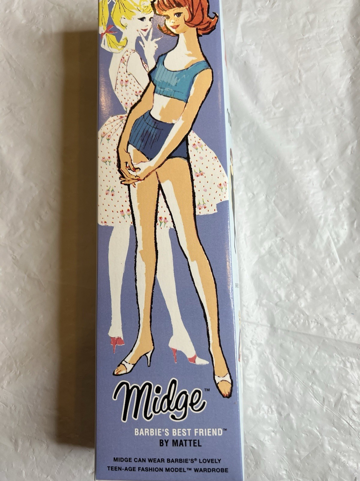 1962  Rare Vintage Titian Barbie Midge Doll #860 In Original Box 
