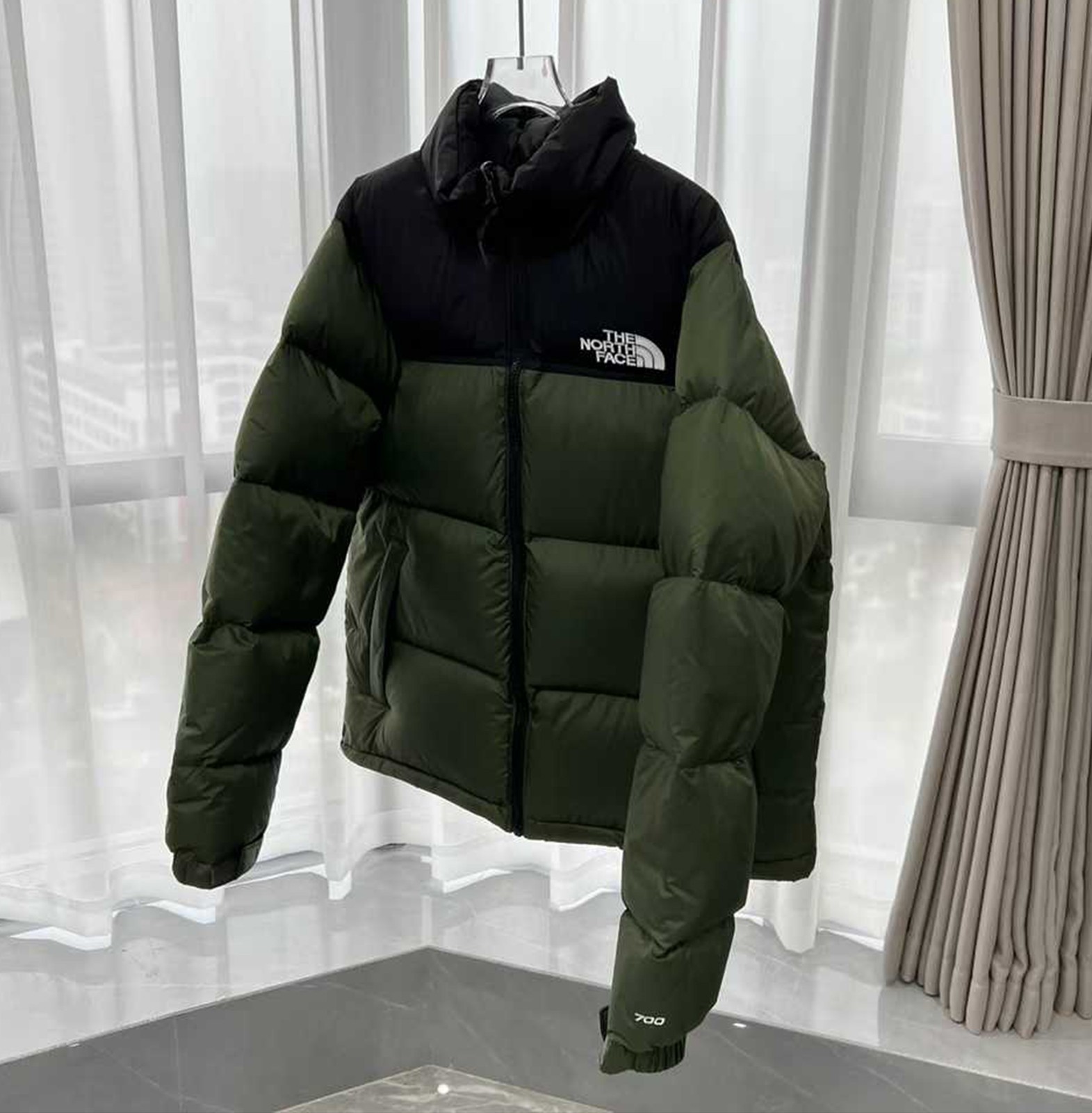 Men's The North Face 1996 Retro Nuptse 'Green/Black' Down Jacket 💚