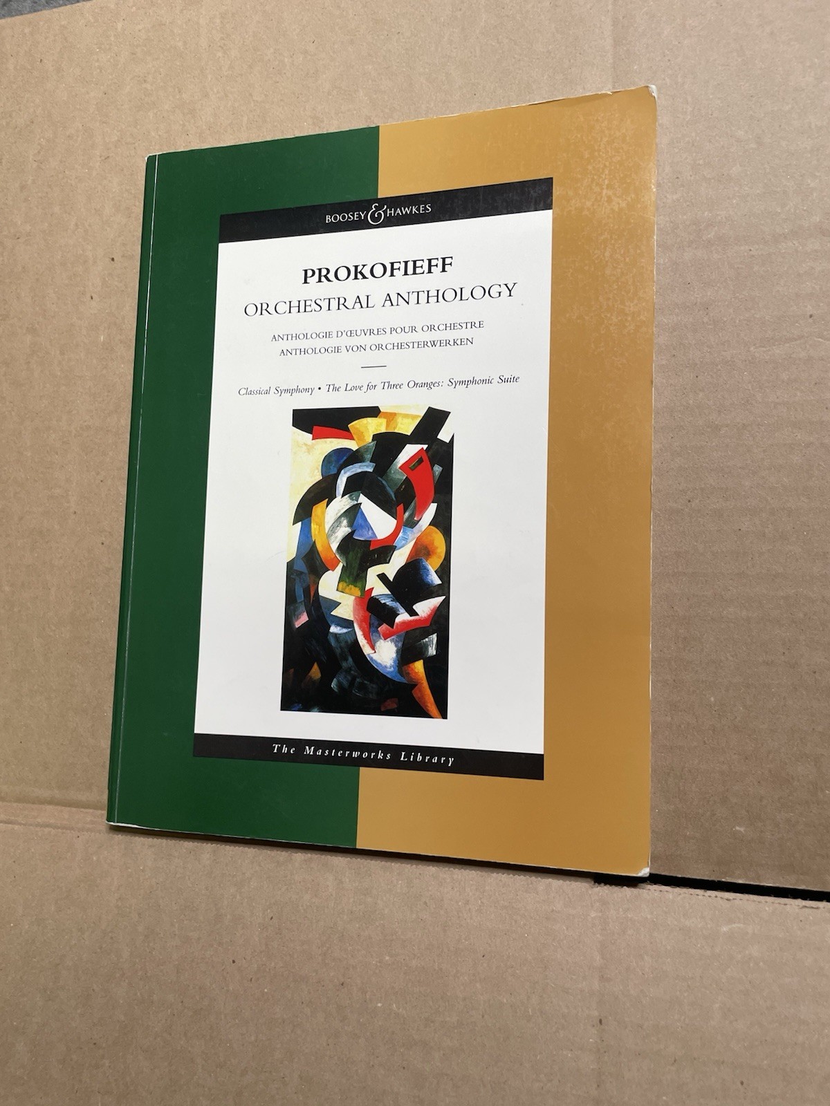Orchestral Anthology orchestra Sergei Prokofiev Boosey & Hawkes Orchestral Anthology orchestra Sergei Prokofiev Boosey & Hawkes