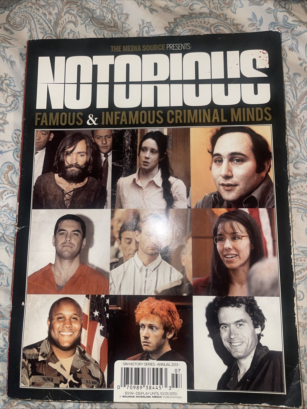 Media Source Presents: NOTORIOUS Infamous Criminal Minds 2013 Issue Magazine