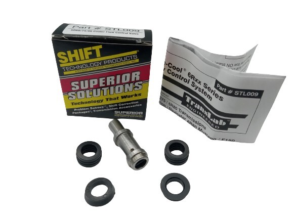 . 6r60 6r75 6r80 cooler flow bypass STL009 by Superior w/ COOLER BYPASS SEALS . 6r60 6r75 6r80 cooler flow bypass STL009 by Superior w/ COOLER BYPASS SEALS