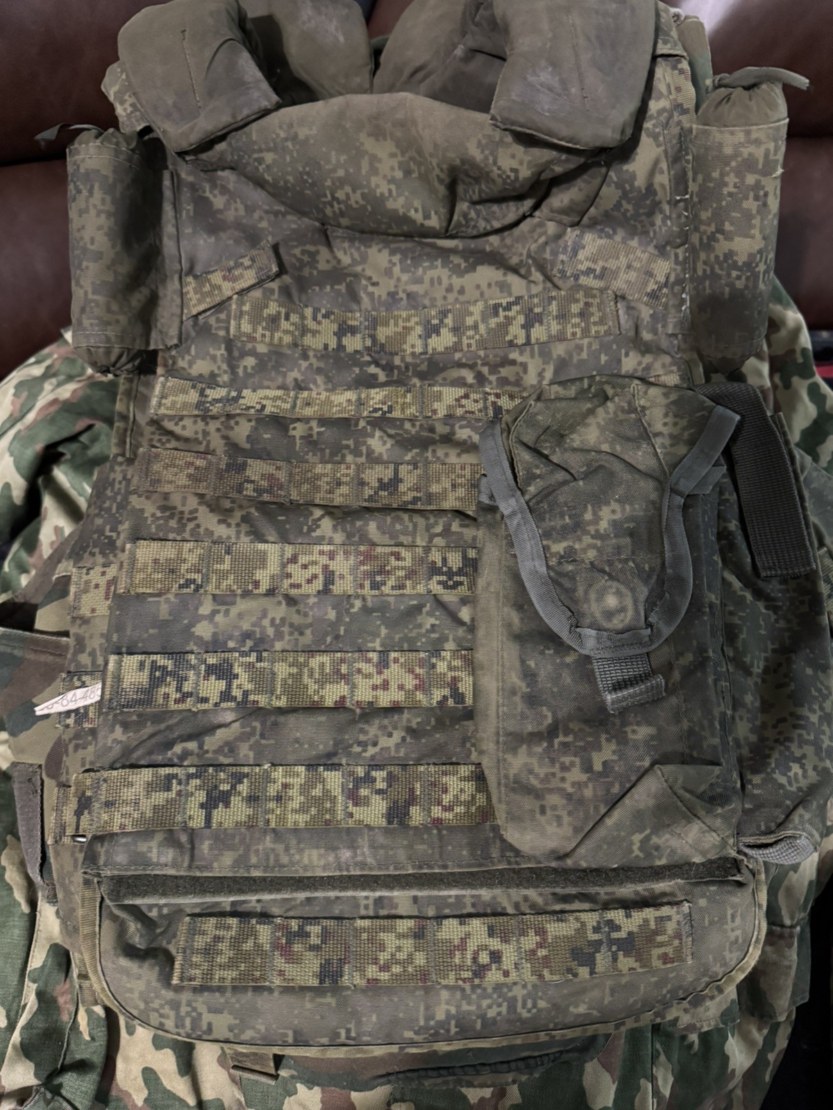 Ukraine war RUSSIAN BODY ARMOR 6B45 FOR RATNIK EMR CAMO UKR/RUS sz 2 Ukraine war RUSSIAN BODY ARMOR 6B45 FOR RATNIK EMR CAMO UKR/RUS sz 2