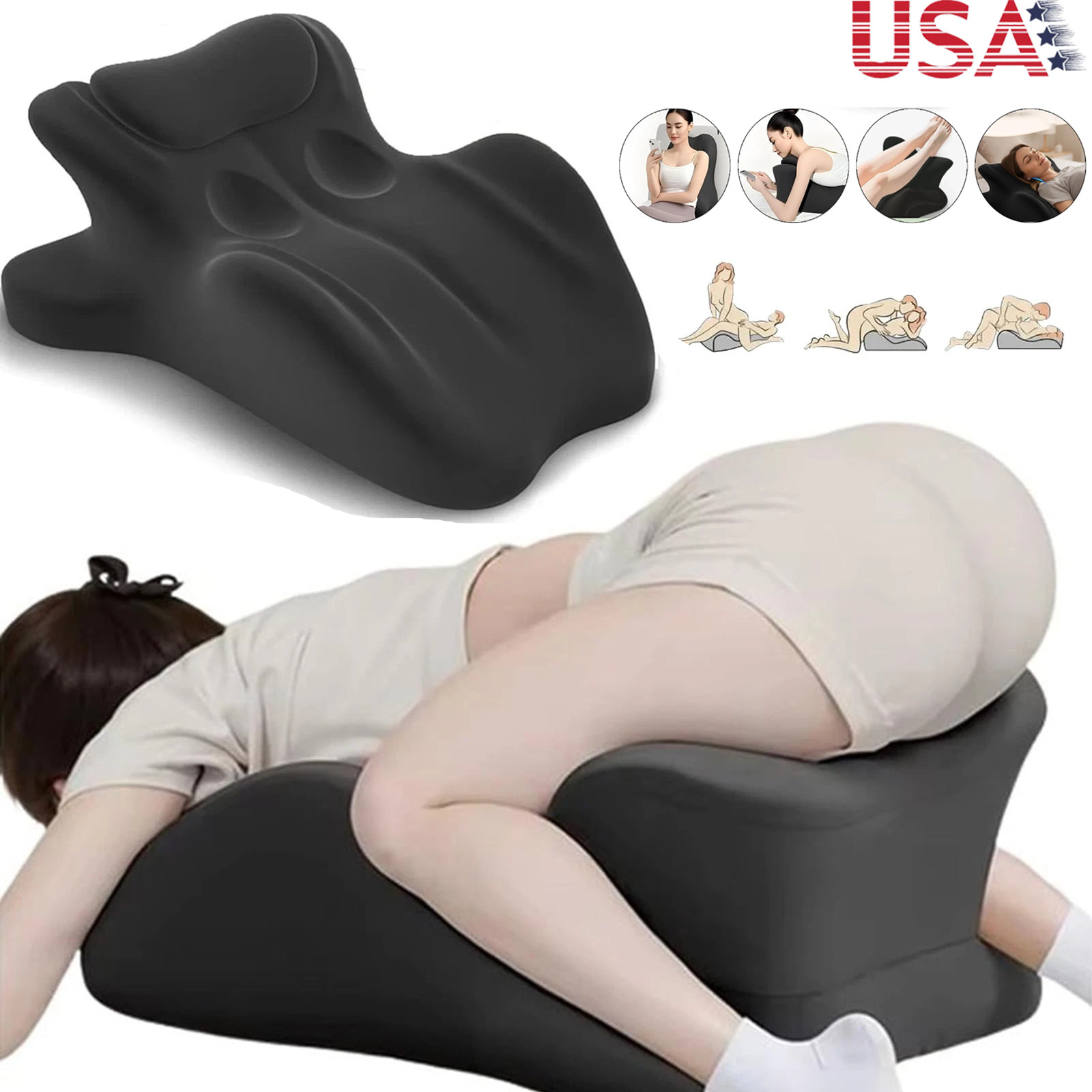 Sweet Spot Couple Pillow Couple Pillow Hip Pad Wedge Pillow Memory Foam 27°Angle Sweet Spot Couple Pillow Couple Pillow Hip Pad Wedge Pillow Memory Foam 27°Angle