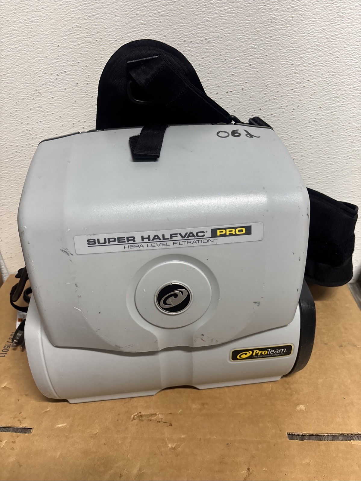 ProTeam Super HalfVac Pro HEPA Vacuum Cleaner Bare Vacuum #2X3 ProTeam Super HalfVac Pro HEPA Vacuum Cleaner Bare Vacuum #2X3