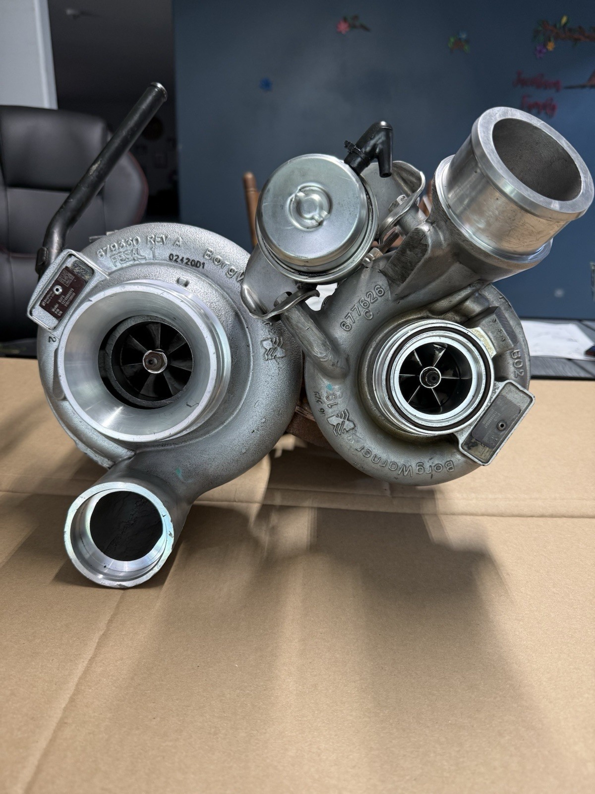 BorgWarner R2S Turbocharger 179505 1891392C93 International MaxxForce DT I334