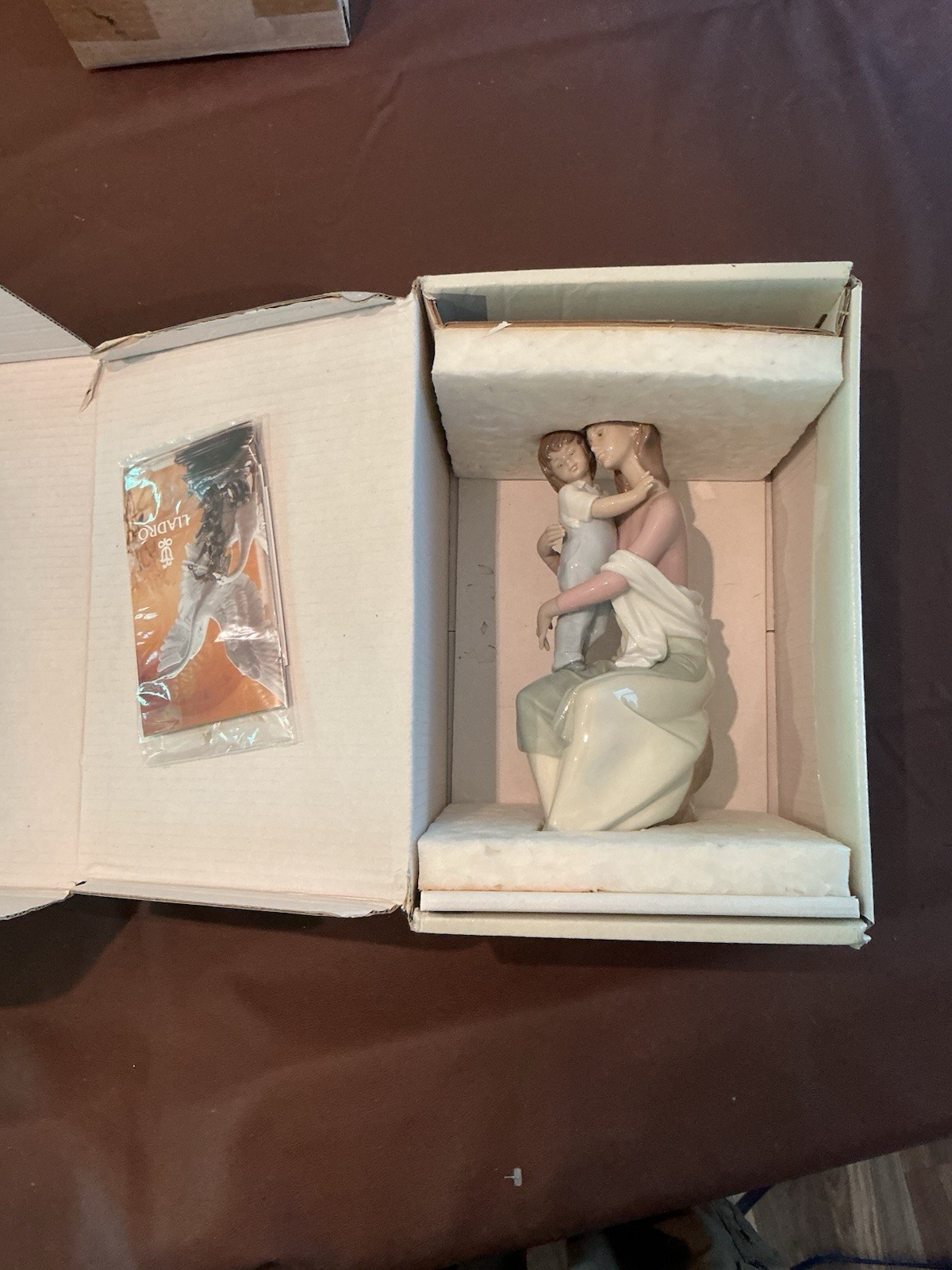 Lladró A Mother's Love Porcelain Figurine 06634 Mother & Child Boxed Lladró A Mother's Love Porcelain Figurine 06634 Mother & Child Boxed
