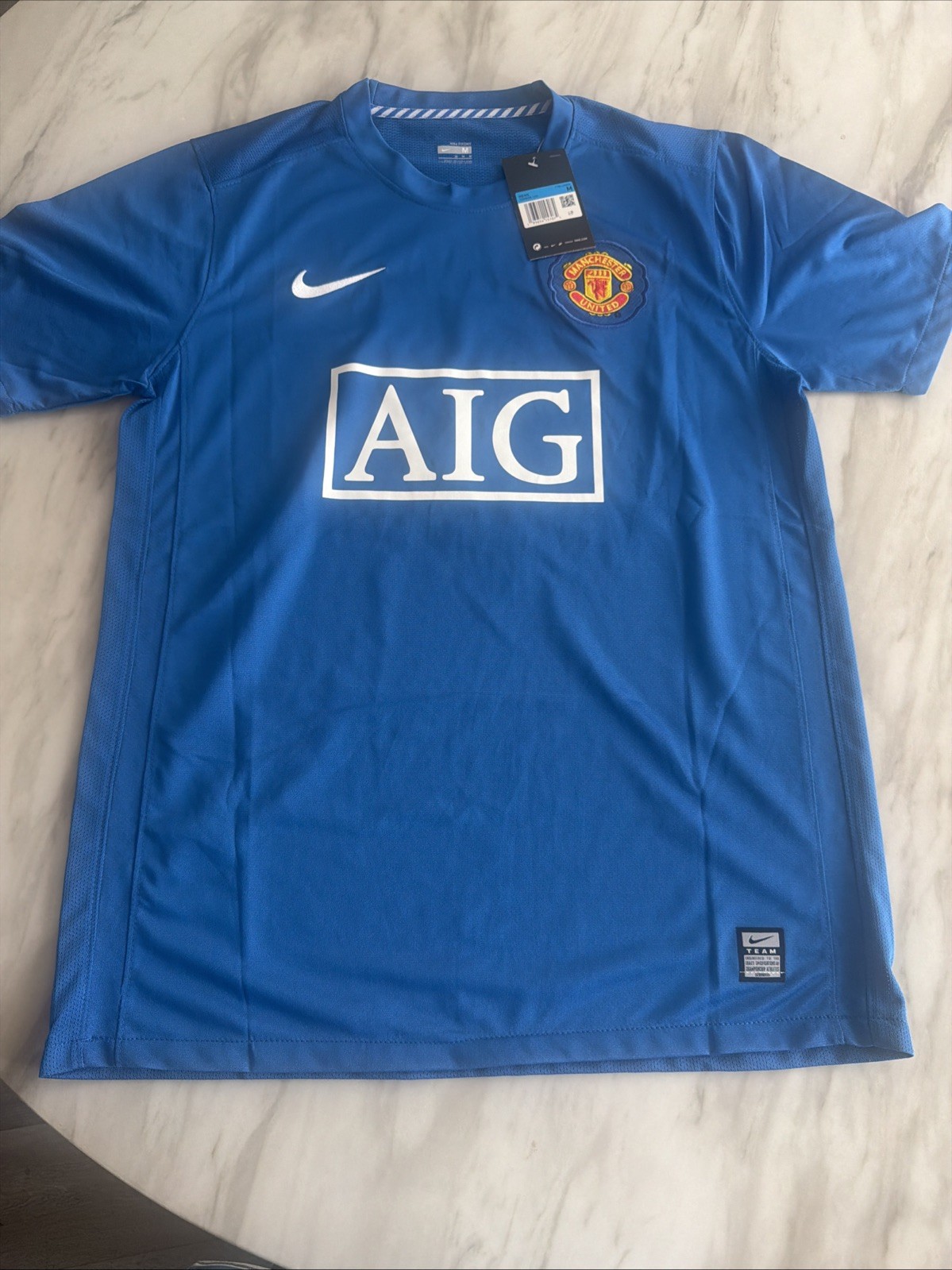 Manchester United Third Jersey Nike Football Shirt, Ronaldo #7 2008/09 Size M Manchester United Third Jersey Nike Football Shirt, Ronaldo #7 2008/09 Size M