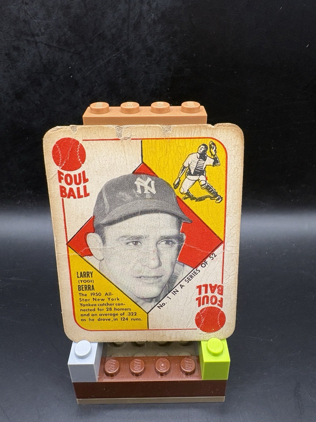 1951 Topps - Red Backs Yogi Berra #1 1951 Topps - Red Backs Yogi Berra #1