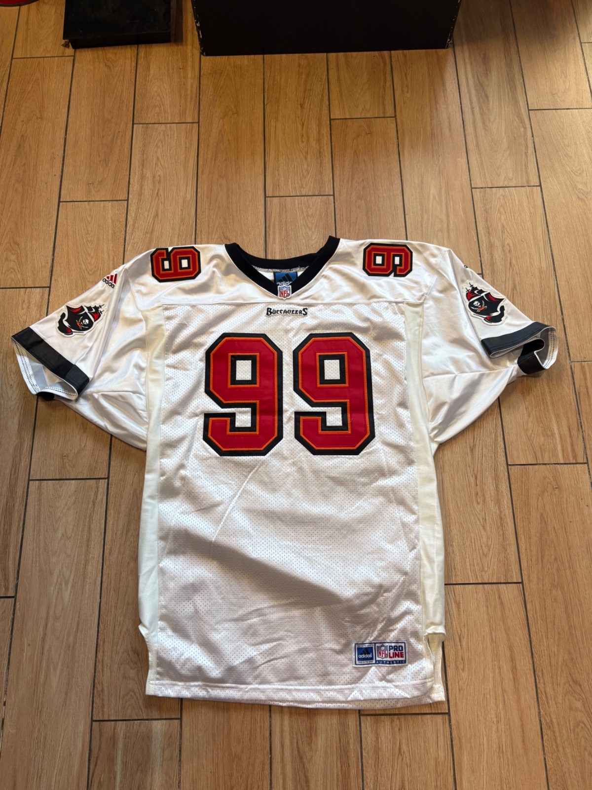 Vintage Warren Sapp Adidas Pro Line Authentic Stitched Jersey 23 x 35 Size 48 Vintage Warren Sapp Adidas Pro Line Authentic Stitched Jersey 23 x 35 Size 48