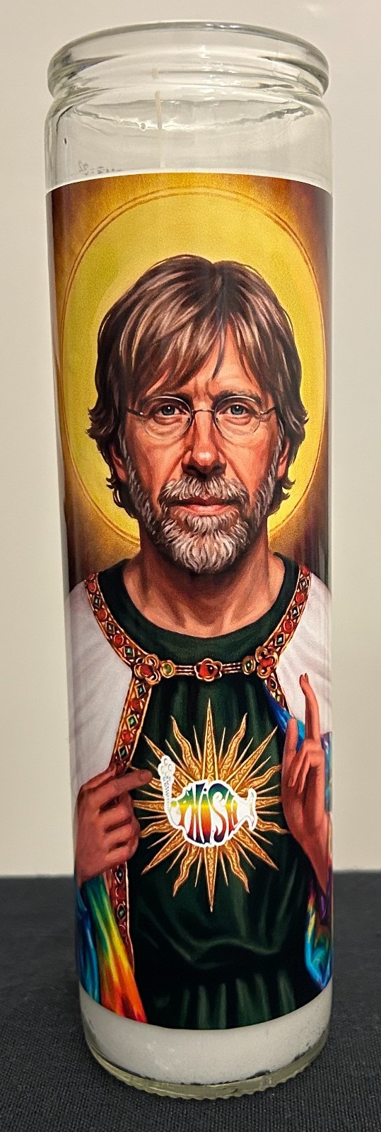 Trey Anastasio Full Size Prayer Candle - St. Trey Anastasio Trey Anastasio Full Size Prayer Candle - St. Trey Anastasio