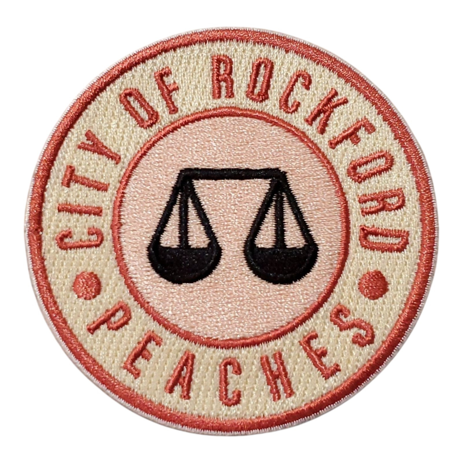 Vintage Rockford Peaches. A League Of Their Own Patch. AAGPBL. Iron On. 3\