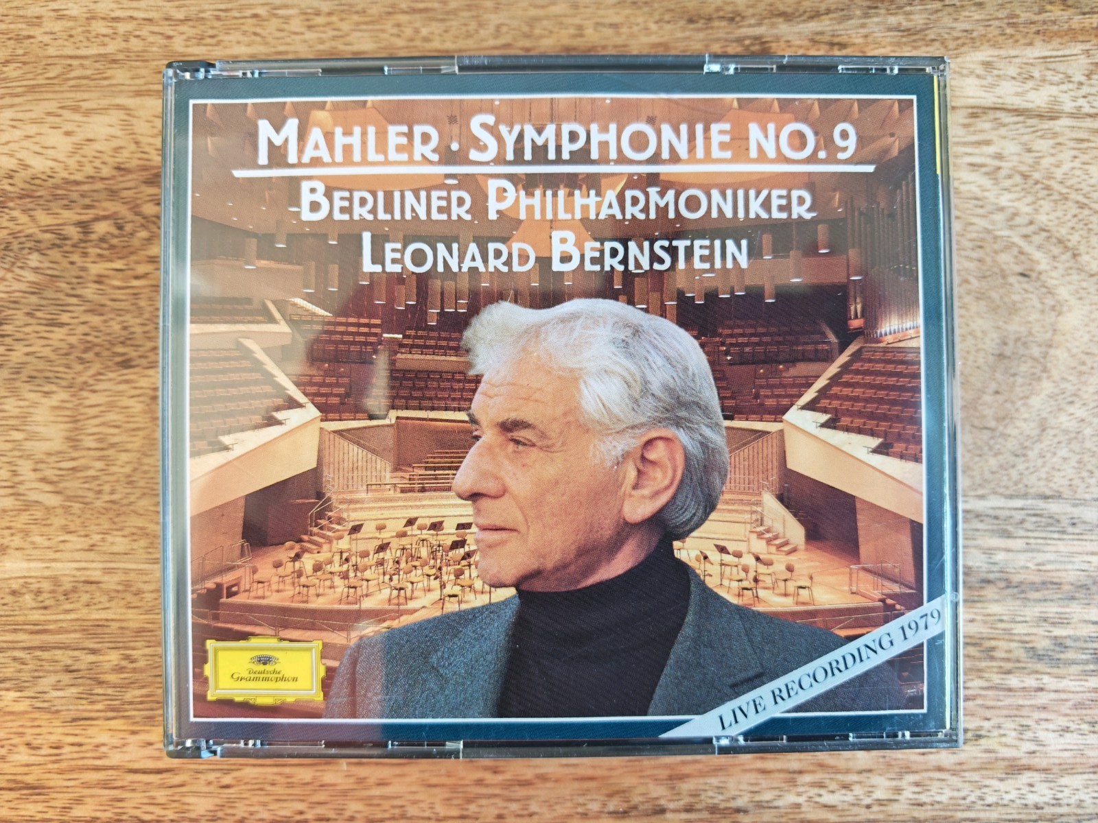 Mahler Symphony No. 9 Bernstein Berliner Philharmoniker DG 2CD Live 1979
