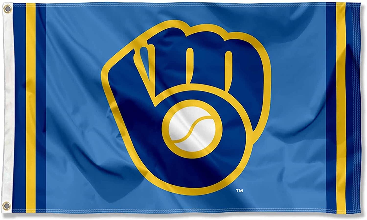 Milwaukee Brewers 3x5 ft Flag Banner MLB Baseball Champions 