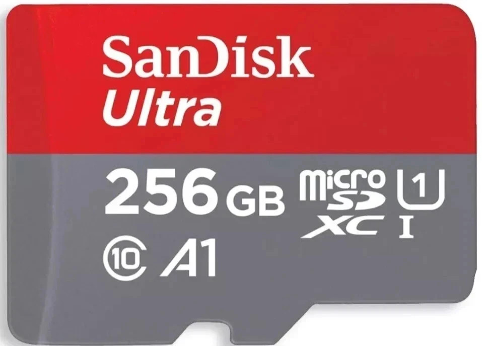 SanDisk 256GB Ultra Micro SD SDXC A1 Class 10 120MB/s 4K HD Memory Card