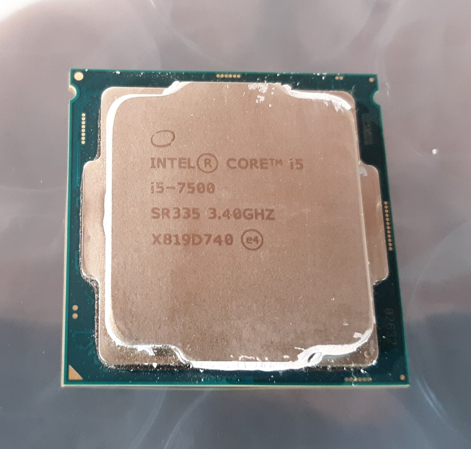 Intel Core i5-7500 SR335 3.40GHz CPU Processor *AS IS*
