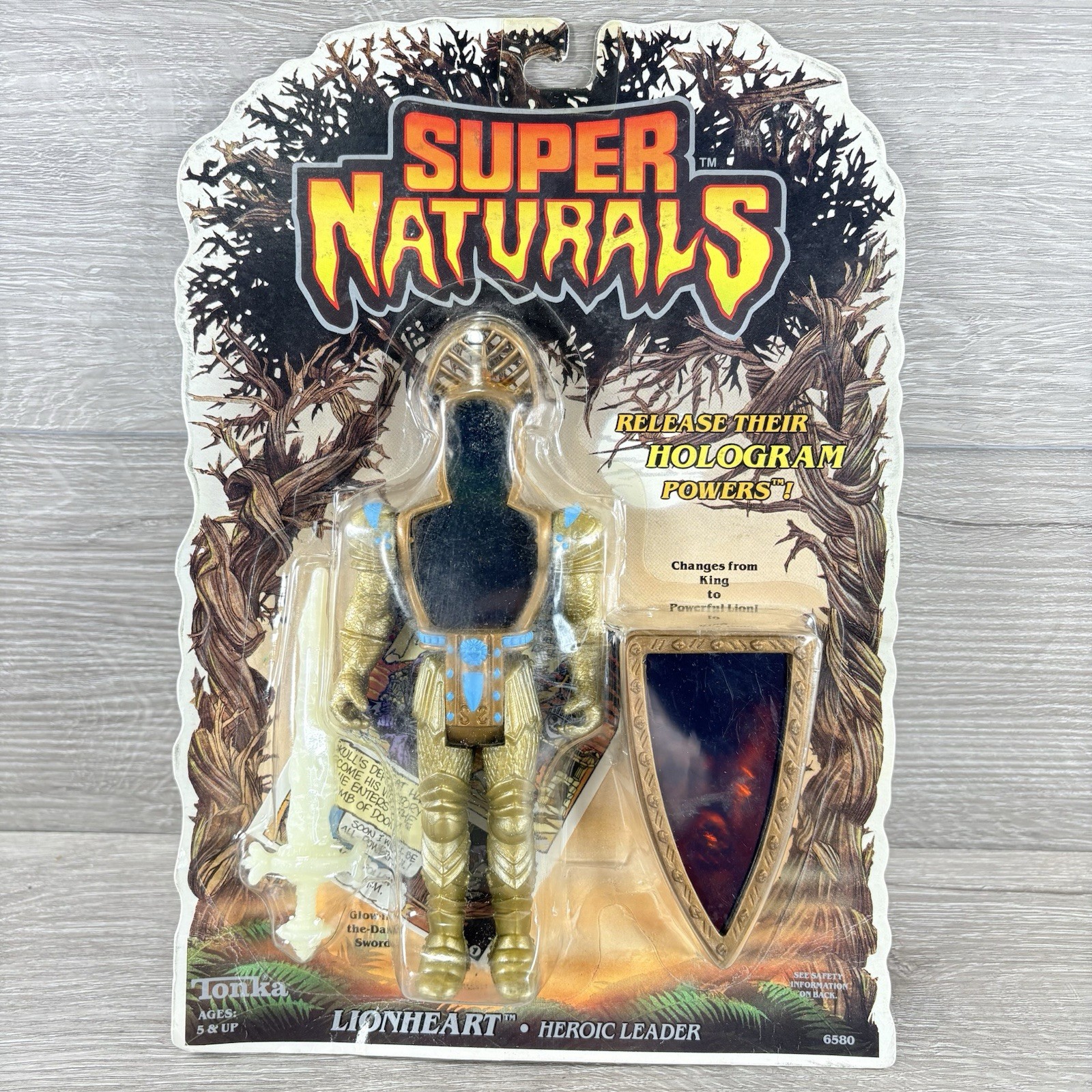 Vintage 1987 Lionheart MOC Vintage Supernaturals Tonka Figure w/ Protector Vintage 1987 Lionheart MOC Vintage Supernaturals Tonka Figure w/ Protector