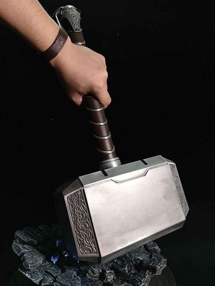 Thor Hammer Avengers Legend Props Mjolnir Full Metal Hammer Replica
