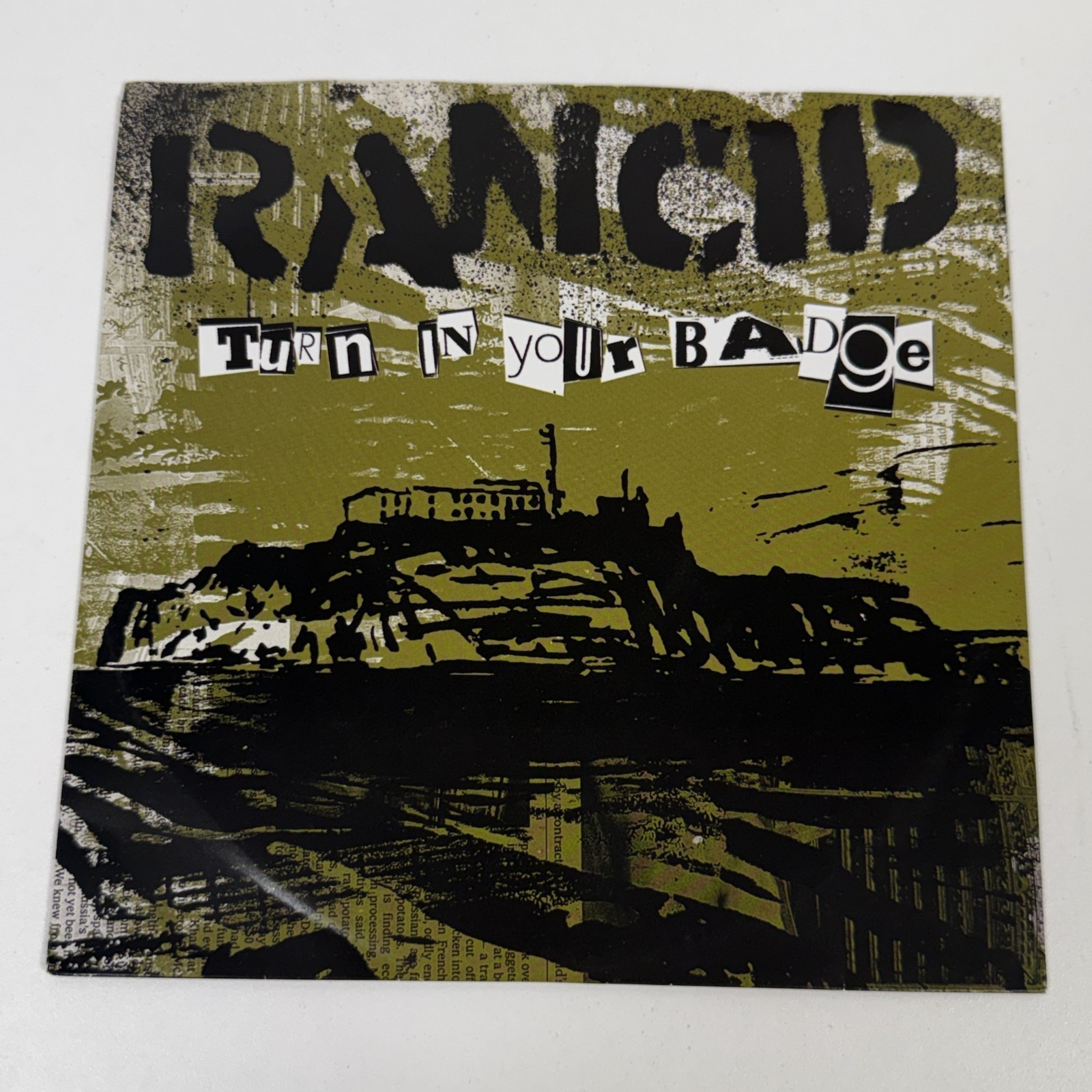 RANCID Turn in Your Badge NM EP 7\