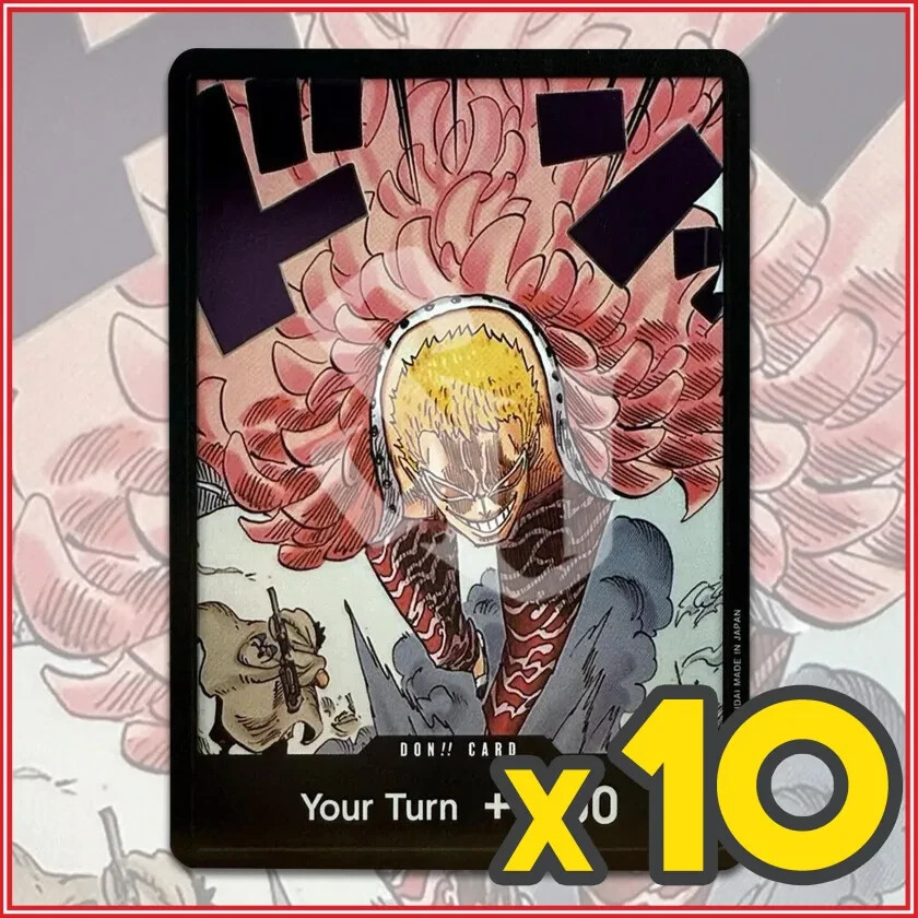 One Piece Card Game Don Card Donquixote Doflamingo Royal Blood OP10