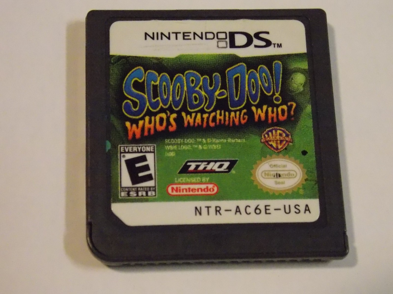 SCOOBY DOO WHO\'S WATCHING WHO   NINTENDO DS