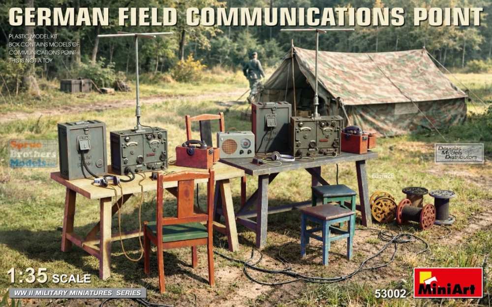 MIA53002 1:35 MiniArt German Field Communications Point