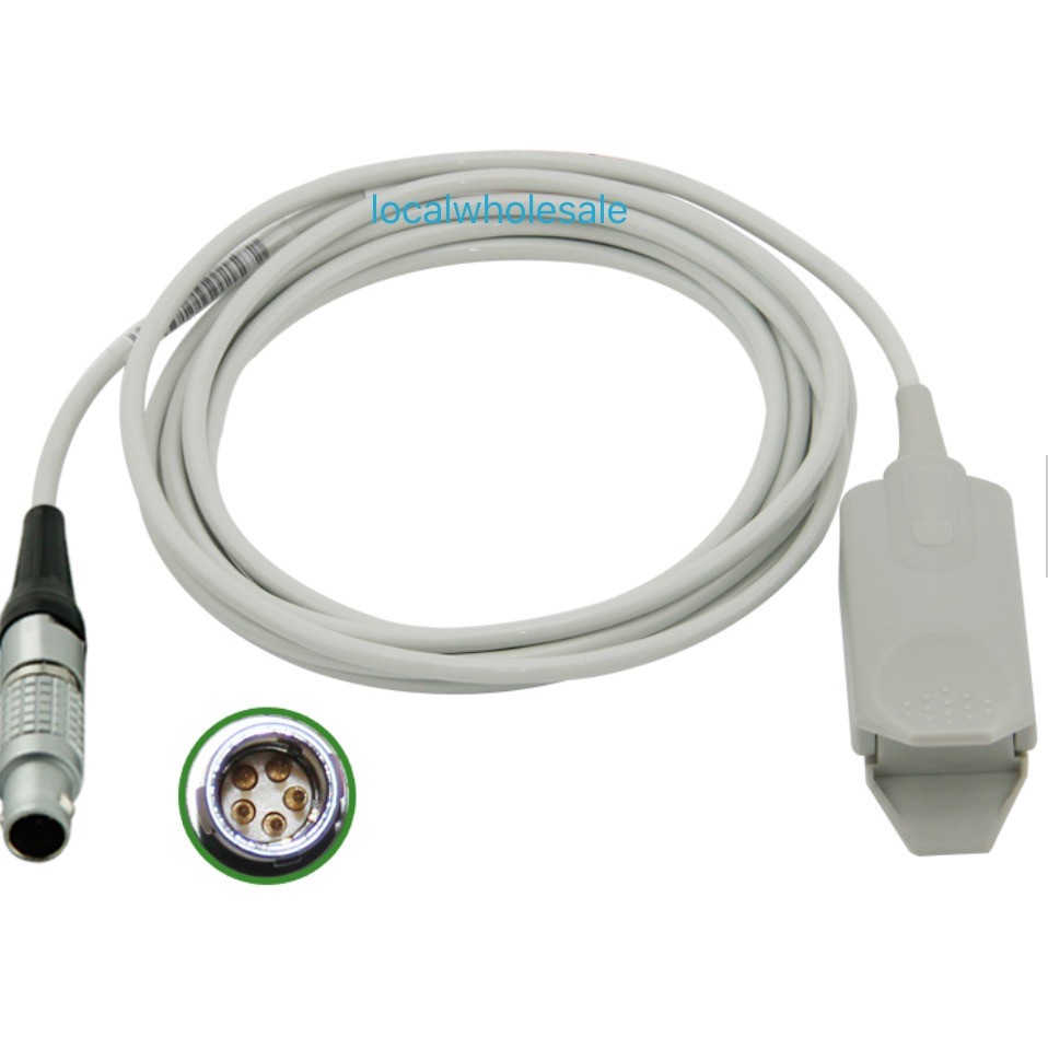 CSI 504/503 Adult Finger Clip Spo2 Sensor Probe 5PIN Compatible CSI 504/503 Adult Finger Clip Spo2 Sensor Probe 5PIN Compatible