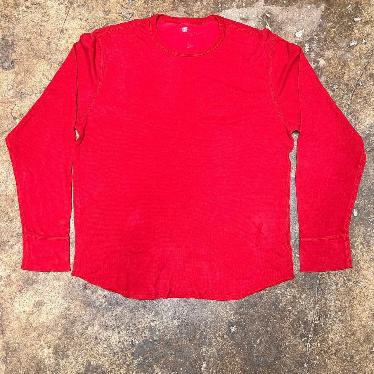 Sweet Vintage red Gap thermal y2k grunge Sweet Vintage red Gap thermal y2k grunge