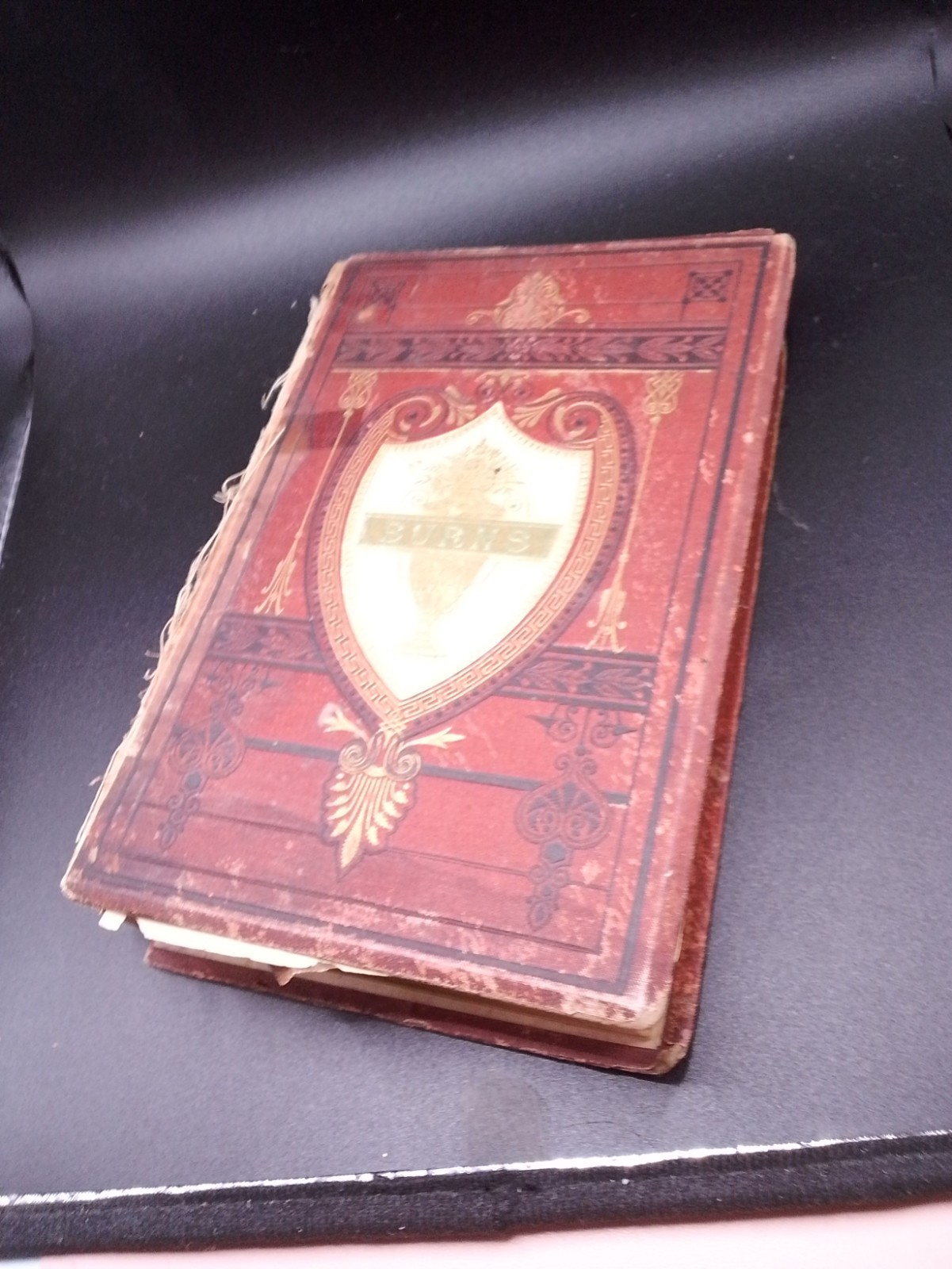 1815 The Works Of Robert Burns Vol. II Antique Leather Scottish Poetry Book 1815 The Works Of Robert Burns Vol. II Antique Leather Scottish Poetry Book